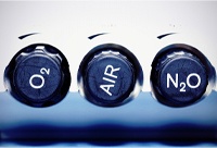 The knobs to control nitrous oxide 