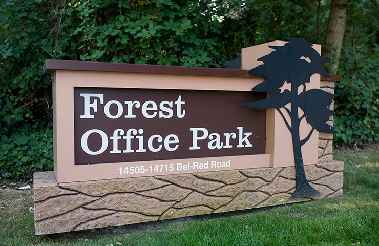 Forest Office Park sign