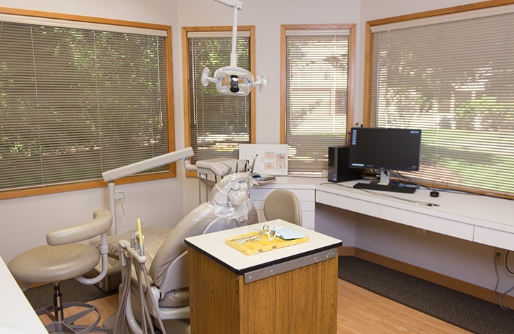 Dental exam room